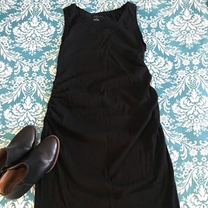 Black maternity dress